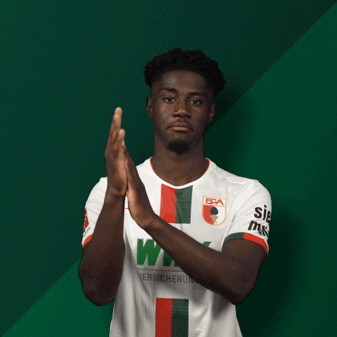 Football Applause GIF by FC Augsburg 1907