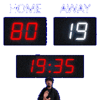19 Away Sticker