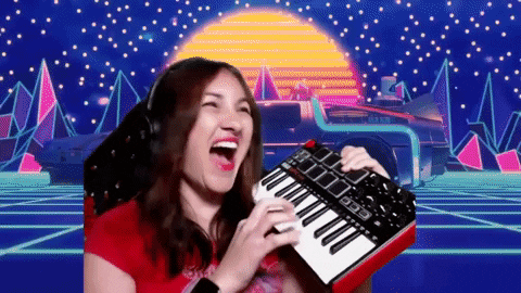 Twitch Streamer 80S GIF by A Badge of Friendship