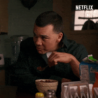 Happy Breakfast GIF by NETFLIX