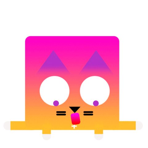 Cat Im Busy Sticker