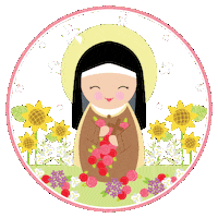 Christian Saints Sticker by Shining Light Dolls