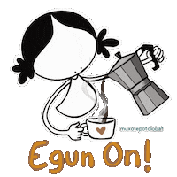 Cafe Euskera Sticker by Muxotepotolobat