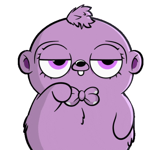 Happy Go Away Sticker by Fugz Official