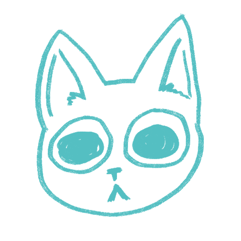 kkingillustration giphyupload cat kkingillustration Sticker