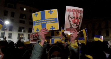 Protest Ukraine GIF by GIPHY News