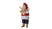 Santa Claus Christmas Sticker by The Elves!