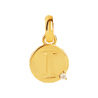 Gold Letter Sticker by Aleyole Jewelry