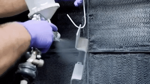CreativeDesignNetwork giphygifmaker powder coating sheet metal sheet metal process GIF