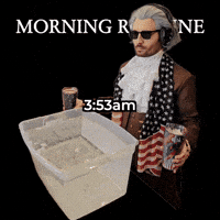 Ice Water Influencer GIF