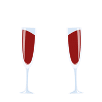 New Years Party Sticker by Belvoir Lemonades & Cordials