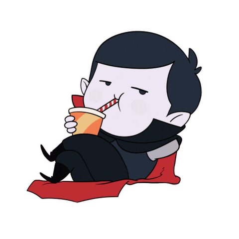 Dracula Sticker by Simple&Madama