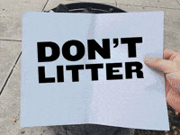 Trash Can GIF by Don't mess with Texas