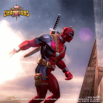 deadpool dancing GIF by Marvel Contest of Champions