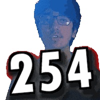 Number Sticker