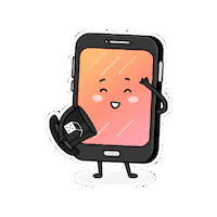 Phone Jouer Sticker by Le Grenier Ludique