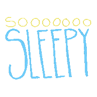 Sleepy Sticker