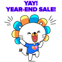 Happy Jump Sticker by Lazada Malaysia