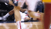 laying down washington wizards GIF by NBA