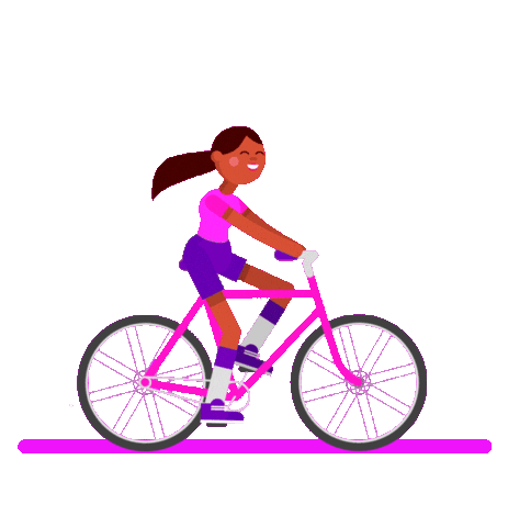 Breast Cancer Bike Sticker by Alcance Uruguay