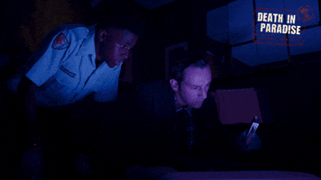 deathinparadiseofficial spooky dark csi investigation GIF
