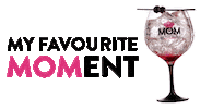 MomGin cheers queen mom drinks Sticker