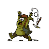 Video Games Running Sticker by El Presidente