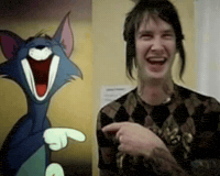 Tom And Jerry Smile GIF