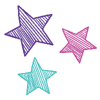 Go For It Stars Sticker by SlimGewicht