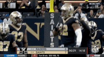 New Orleans Saints Football GIF by NFL