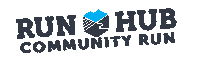 Community Running Sticker by Run Hub Northwest