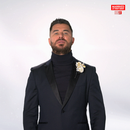 Oh My God Reaction GIF by Married At First Sight Australia