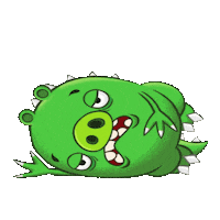 angry birds animation STICKER by imoji