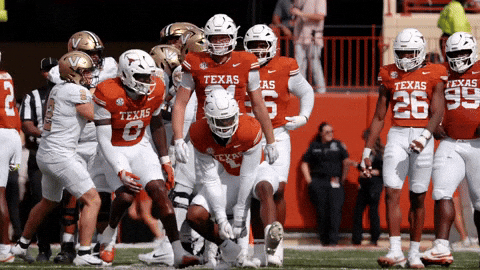 Texas Football Hook Em GIF by Texas Longhorns