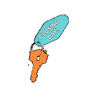 homesolutiontitle home sold keys closing Sticker