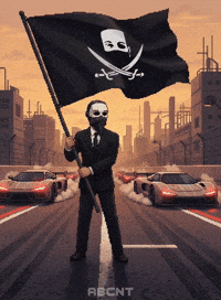 Black Flag Animation GIF by ABCNT