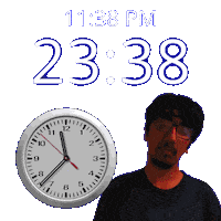 11 Pm Sticker