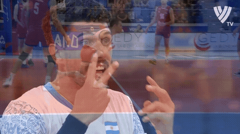 Celebrate Look At Me GIF by Volleyball World