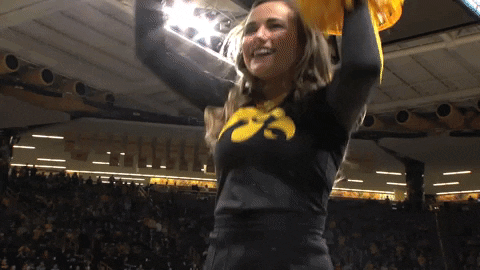 Celebration GIF by University of Iowa Hawkeyes Athletics
