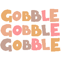 Thanksgiving Turkey Sticker