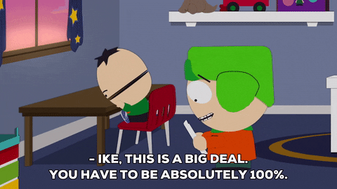 sad kyle broflovski GIF by South Park 