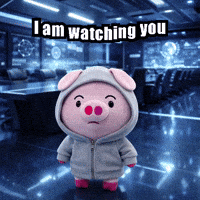 I Am Watching You 看看 GIF
