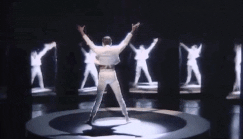 i was born to love you queen GIF