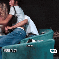 Scared Anthony Davis GIF by TBS Network