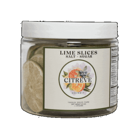 citreve freezedried citreve citrevelimeslices limeslices Sticker