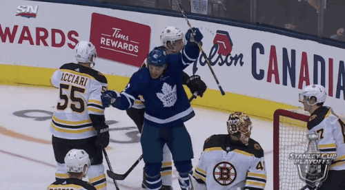 happy ice hockey GIF by NHL