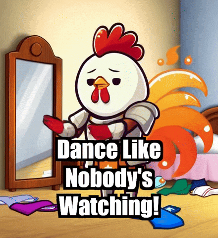 Dance Like Nobodys Watching GIF by Zorooster