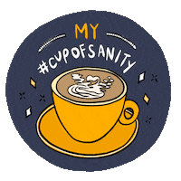 Sanitycoffeebar coffee singapore localbusiness sanity Sticker