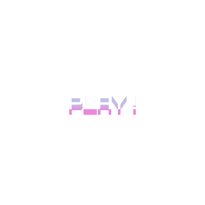 Glitch Play Sticker