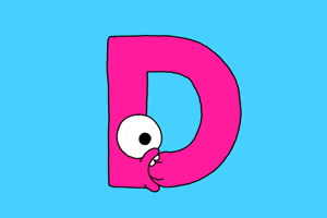 Alphabet D GIF